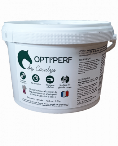 Photo du produit Opti'perf By Casalys_ complément nutritionnel pour chevaux